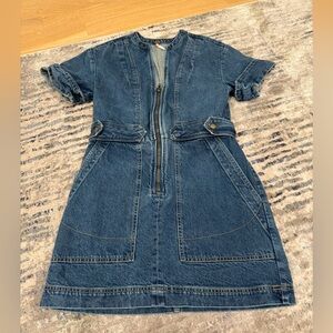 FREE PEOPLE JEAN DRESS